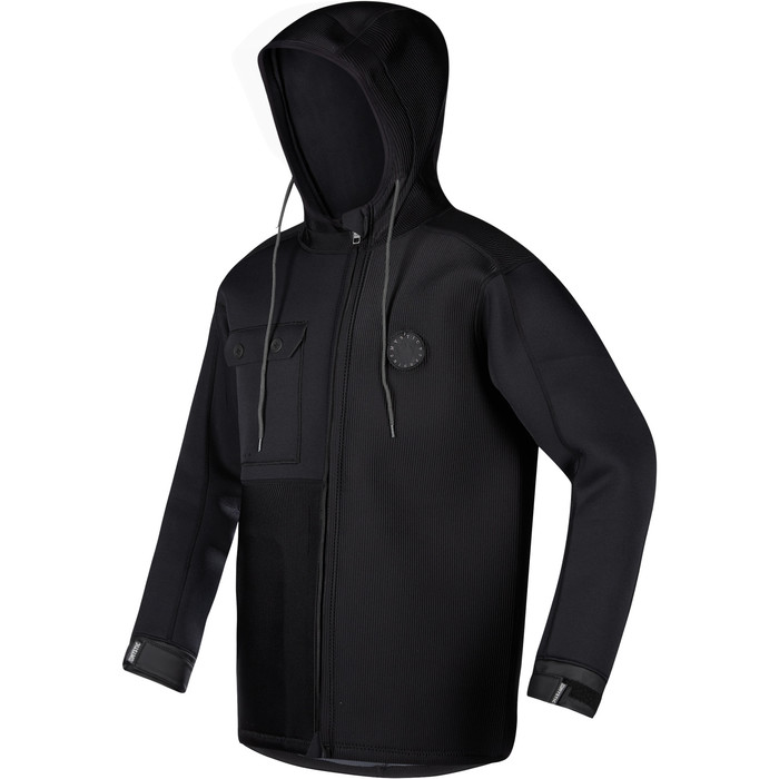 2023 Mystic Ocean Neoprene Jacket 210091 - Black - Wetsuit Tops